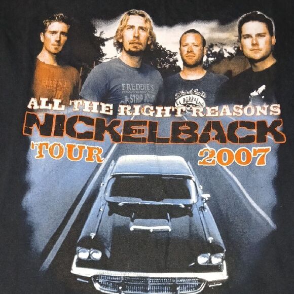 Nickelback Tour 2007 Long Sleeve Shirt - Picture 2 of 9